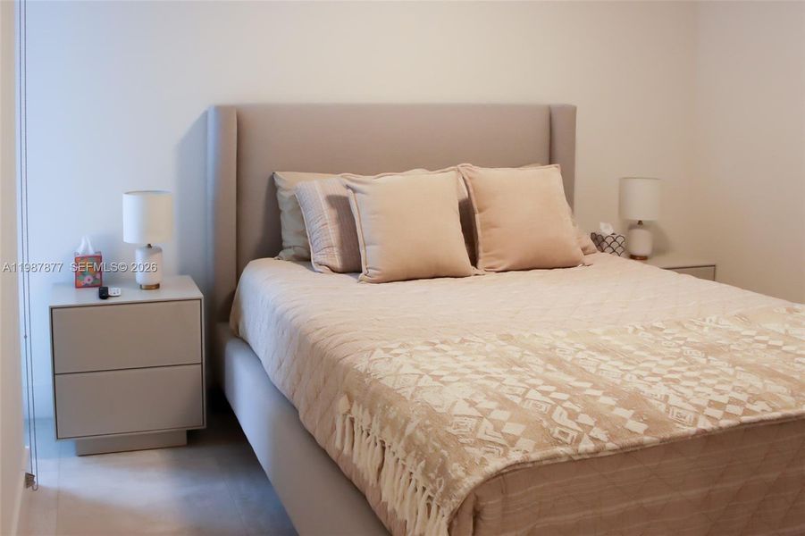 Furnished interior view inside a new home in , Miami (Image 9).