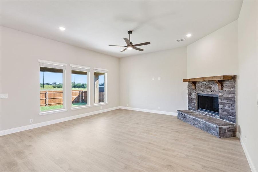 Spacious, unfurnished interior of a new home in The Grove, Midlothian (Image 24).