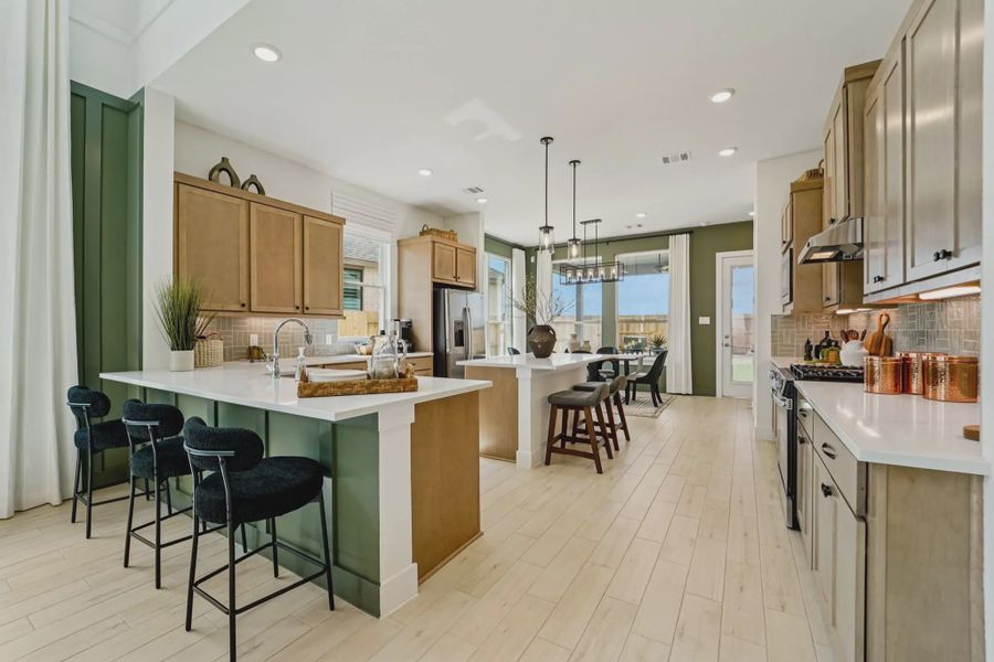 Representative furnished interior of a home built from the Laramie by Chesmar Homes in Jubilee 50's, Hockley (Image 5).