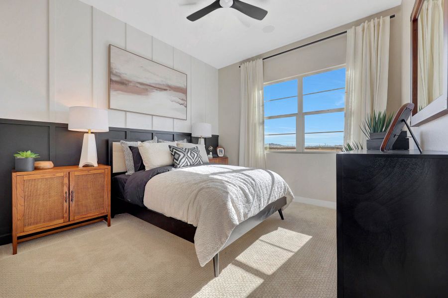 Representative furnished interior of a home built from the Lilac by Mattamy Homes in White Tank Vistas, Waddell (Image 35).