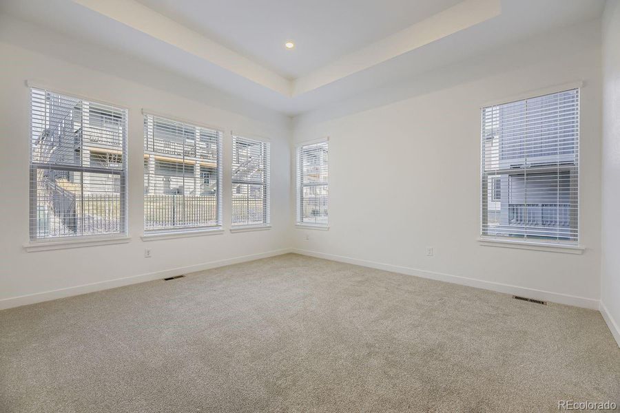 Spacious, unfurnished interior of a new home in Red Rocks Ranch: The Grand Collection, Morrison (Image 13). Spacious, unfurnished interior of a new home in Red Rocks Ranch: The Grand Collection, Morrison (Image 13).