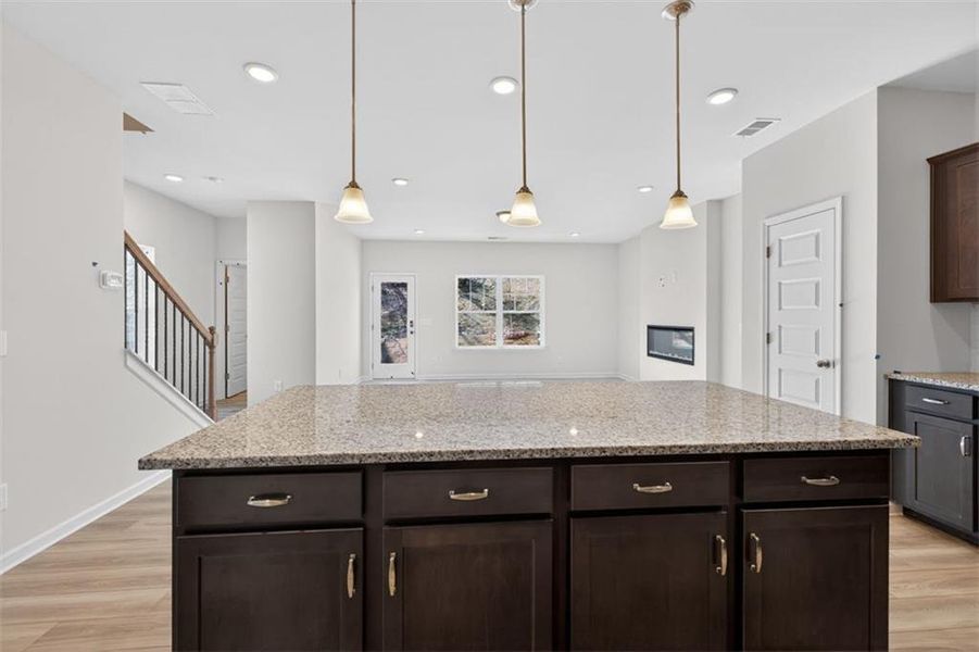 Furnished interior view inside a new home in Jameson Towns, Villa Rica (Image 14).