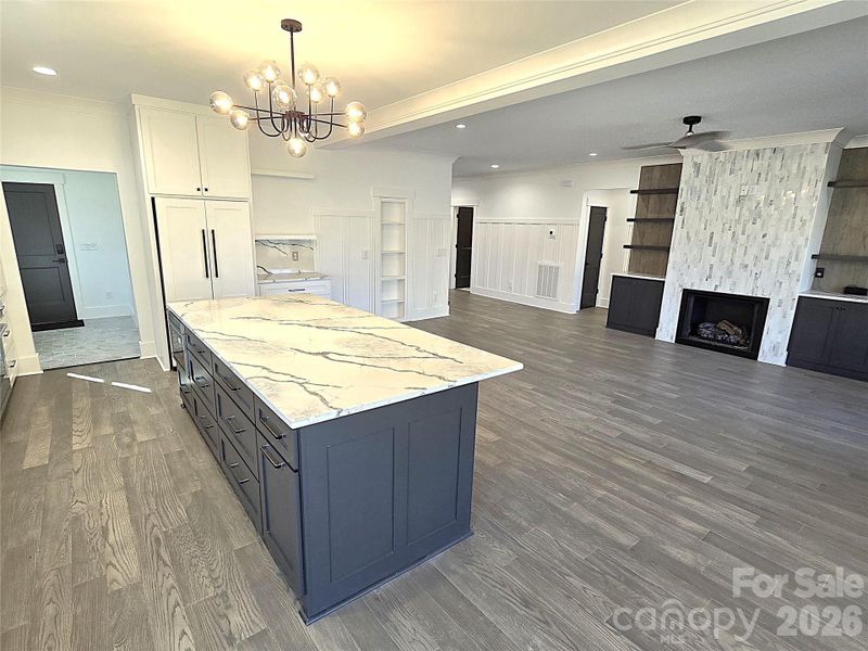 Furnished interior view inside a new home in , Hickory (Image 18).