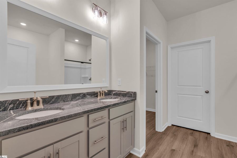 Furnished interior view inside a new home in Halton Oaks, Spartanburg (Image 9). Furnished interior view inside a new home in Halton Oaks, Spartanburg (Image 9).