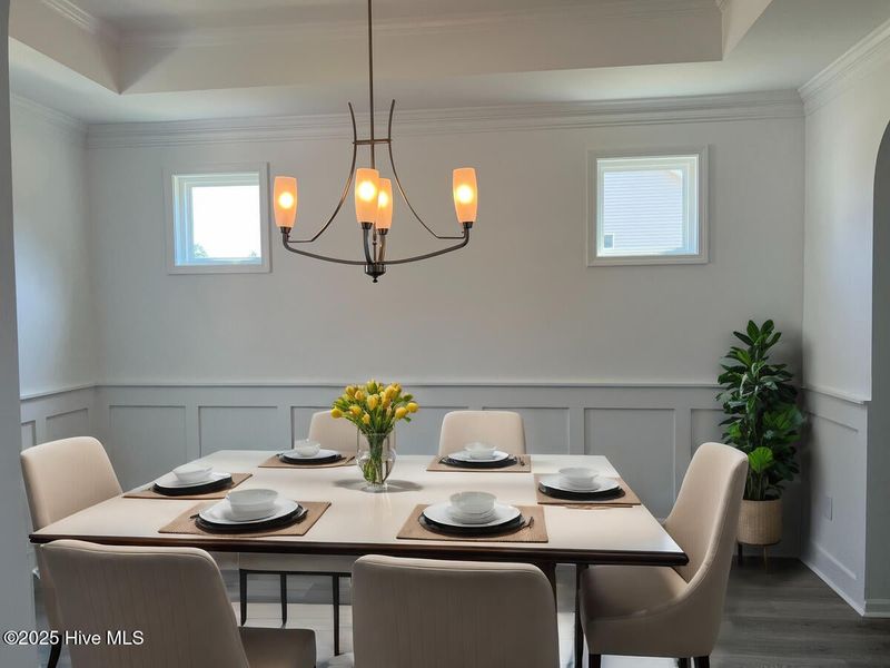 Furnished interior view inside a new home in Legacy Lakes, Aberdeen (Image 12).