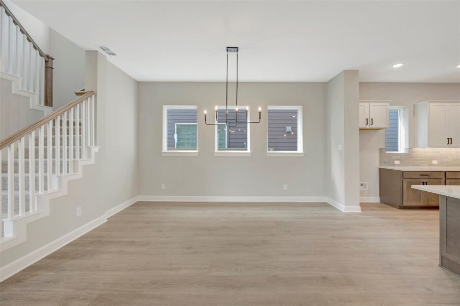 Spacious, unfurnished interior of a new home in Pomona - Grove Row Collection, Manvel (Image 31).