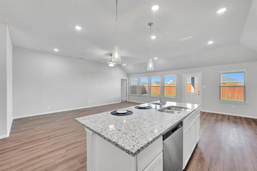 Furnished interior view inside a new home in Verandah, Royse City (Image 7). Furnished interior view inside a new home in Verandah, Royse City (Image 7).