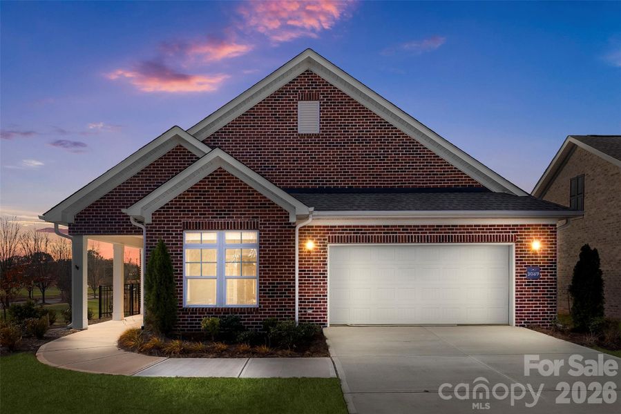 Front exterior of a new home in 1776 Gastonia, Gastonia, NC, highlighting curb appeal (Image 1). Front exterior of a new home in 1776 Gastonia, Gastonia, NC, highlighting curb appeal (Image 1).