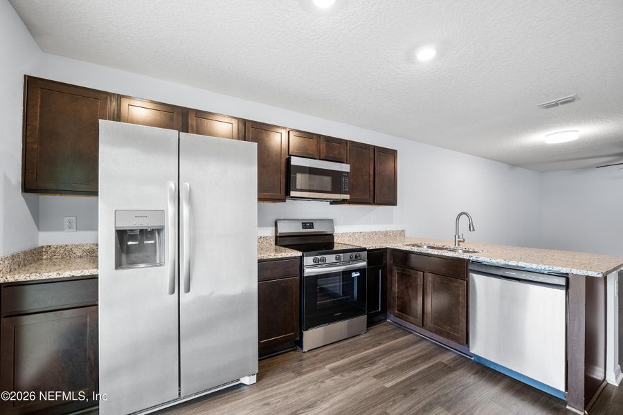 Furnished interior view inside a new home in , Baldwin (Image 3).