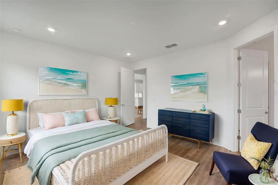 Furnished interior view inside a new home in Tuscan Hills, Dade City (Image 8).