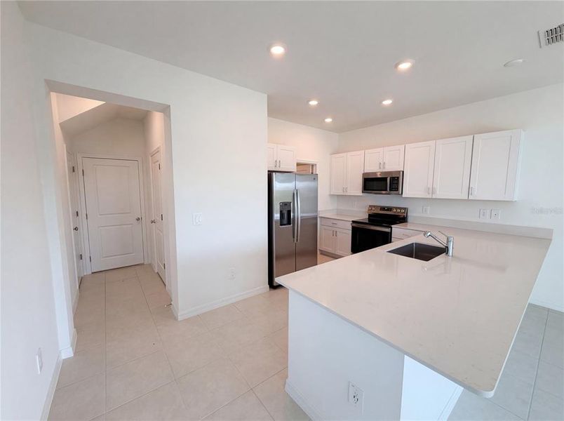 Furnished interior view inside a new home in , San Antonio (Image 12). Furnished interior view inside a new home in , San Antonio (Image 12).