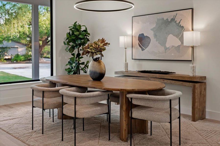 Furnished interior view inside a new home in , Austin (Image 16).