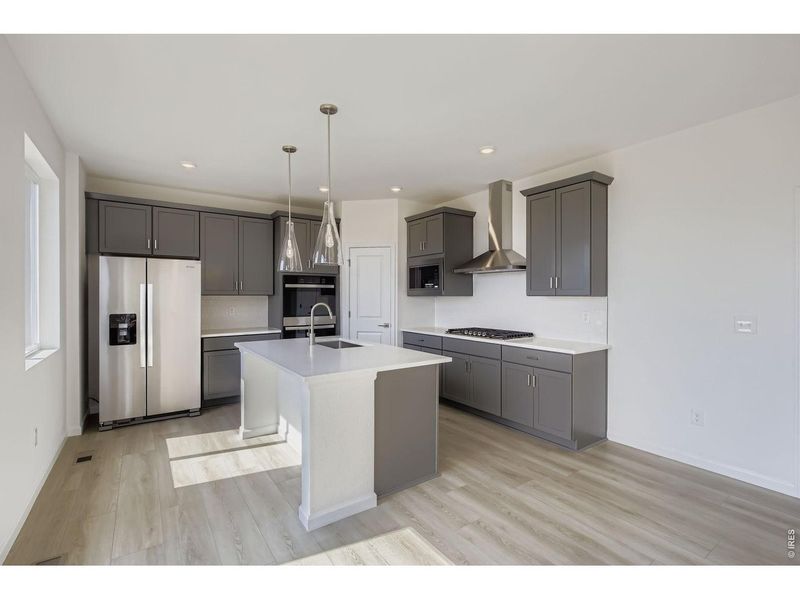 Furnished interior view inside a new home in Country Club Reserve, Fort Collins (Image 16).