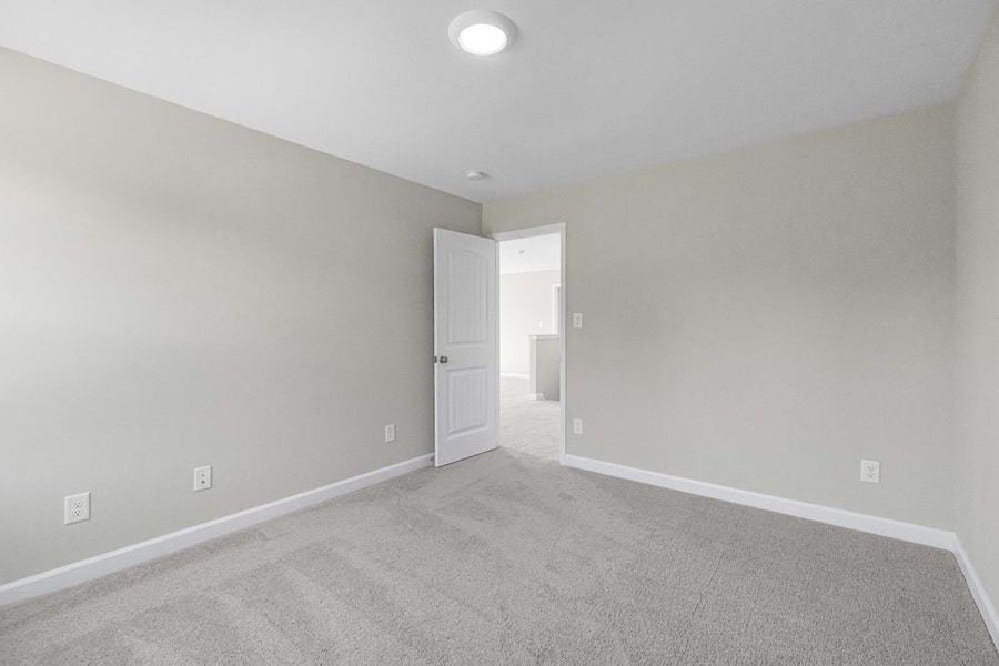 Representative unfurnished interior of a home built from the Magnolia by Caviness & Cates Communities in Bartlett Manor, Youngsville (Image 86).