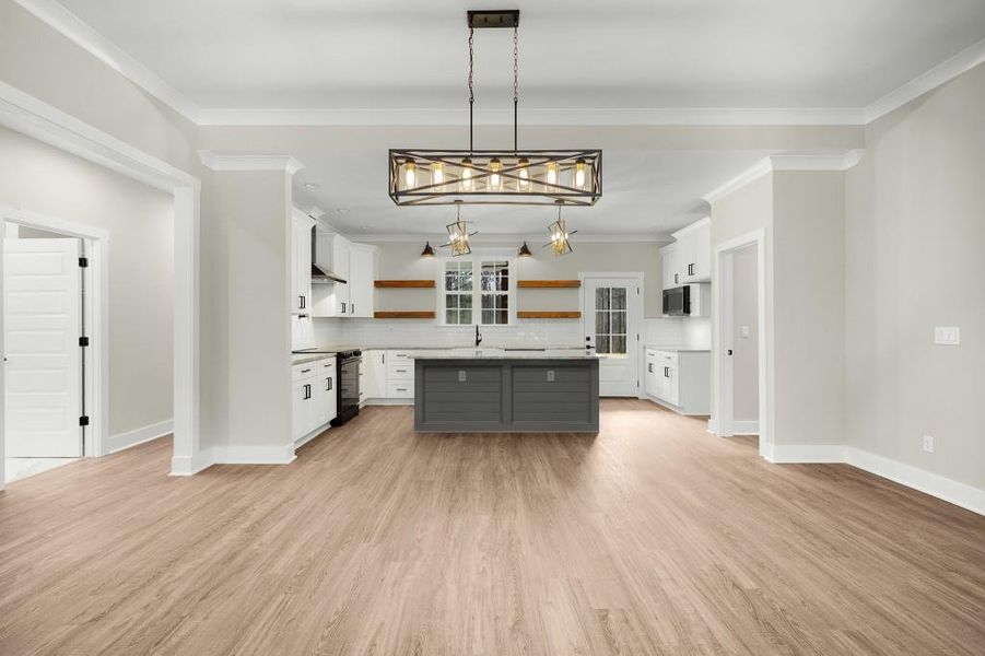 Furnished interior view inside a new home in , Calhoun (Image 5).