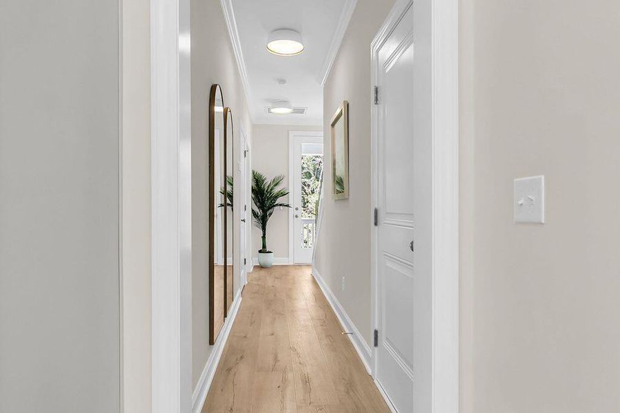 Spacious, unfurnished interior of a new home in Heron Preserve, Hanahan (Image 17).