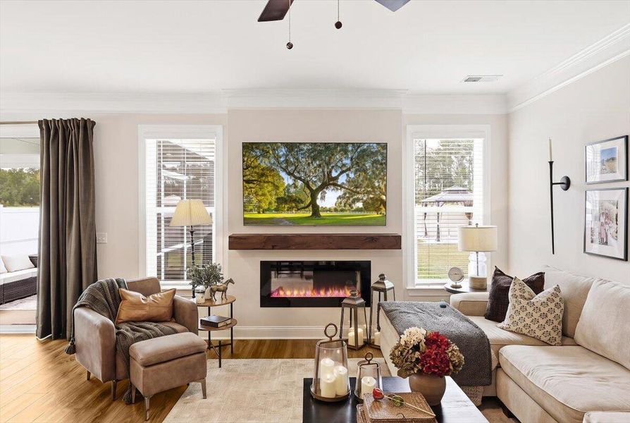 Furnished interior view inside a new home in , Ridgeville (Image 65). Furnished interior view inside a new home in , Ridgeville (Image 65).