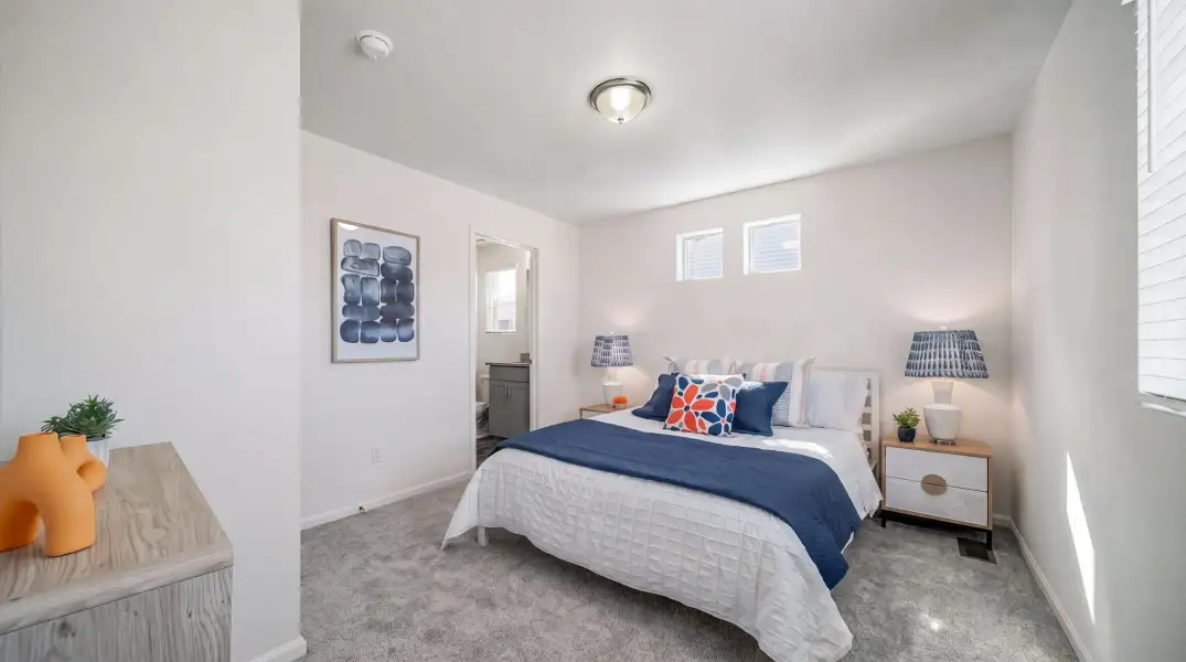 Furnished interior view inside a new home in Banning Lewis Ranch, Colorado Springs (Image 5).