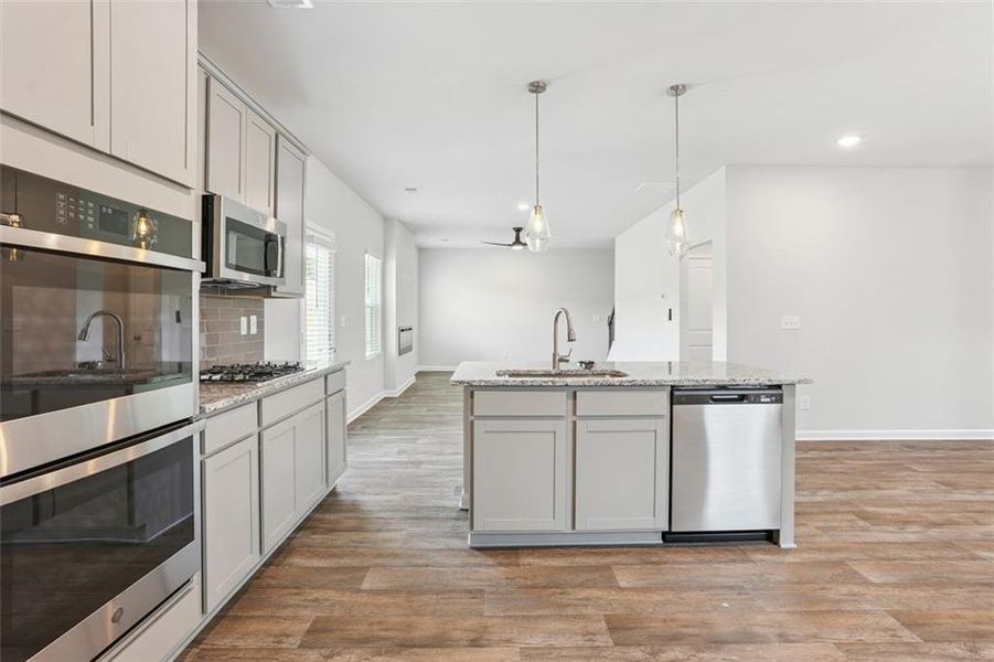 Furnished interior view inside a new home in , Covington (Image 10).