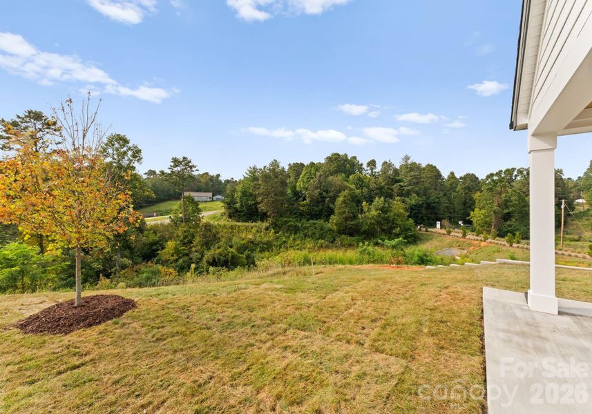Exterior details and patio area of a home in , Weaverville (Image 4).