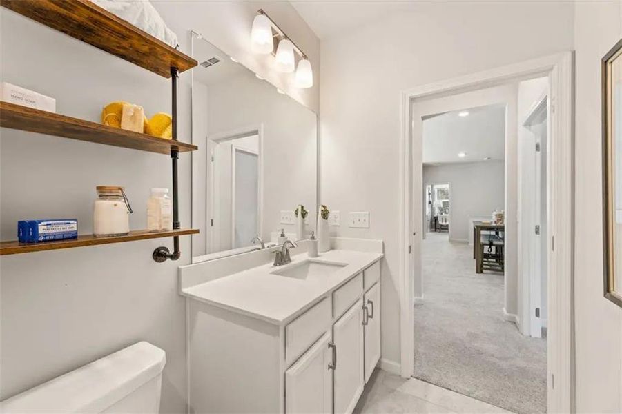 Furnished interior view inside a new home in Brookshire Manor, Canton (Image 18).