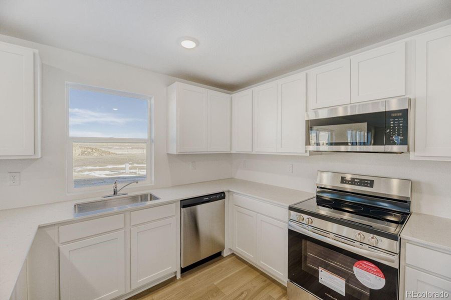 Furnished interior view inside a new home in Percheron, Colorado Springs (Image 7).