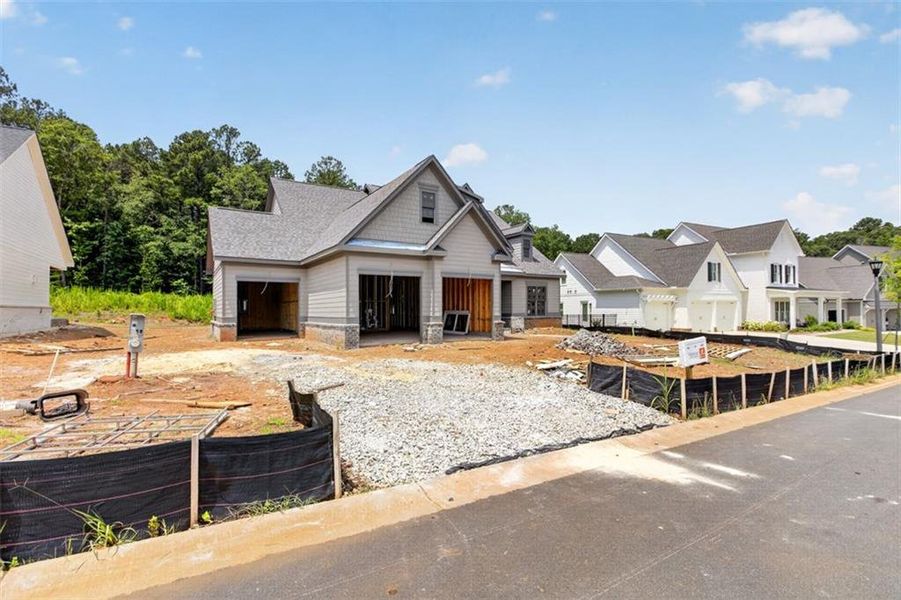 In-progress construction of a new home in , Statham, GA (Image 6). In-progress construction of a new home in , Statham, GA (Image 6).