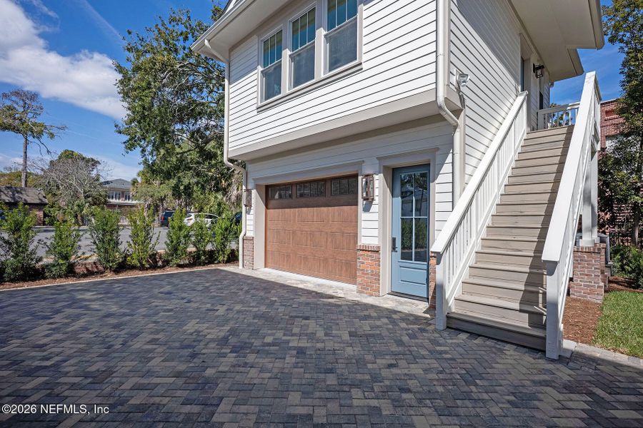 Exterior details and patio area of a home in , Jacksonville (Image 48).
