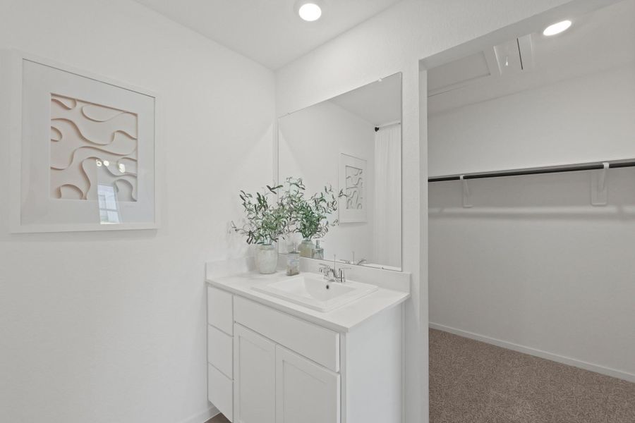 Furnished interior view inside a new home in The Canopies, Splendora (Image 7). Furnished interior view inside a new home in The Canopies, Splendora (Image 7).