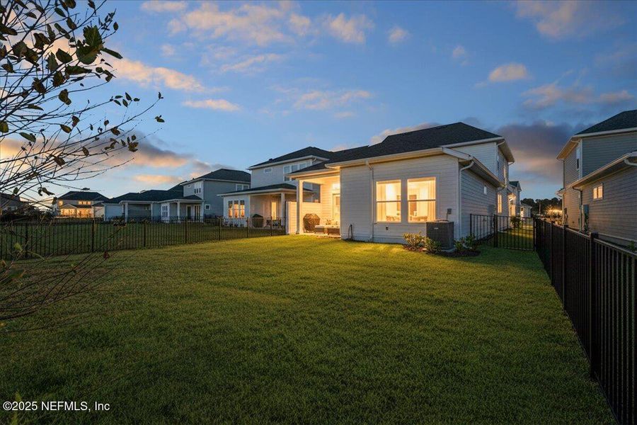 Exterior details and patio area of a home in , Jacksonville (Image 36).