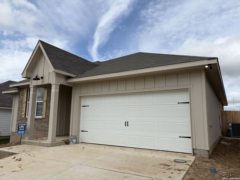 In-progress construction of a new home in Arroyo Ranch, Seguin, TX (Image 3).