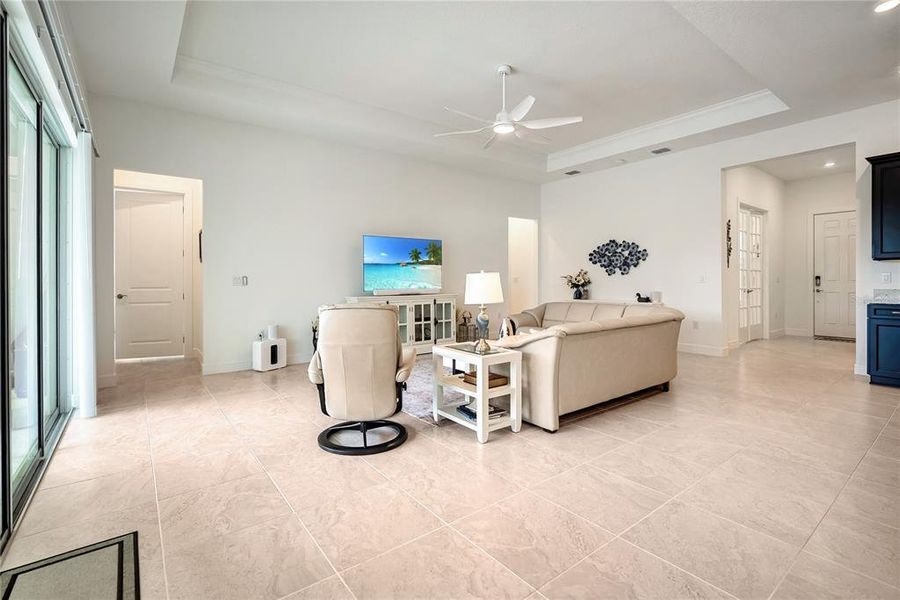 Furnished interior view inside a new home in , Ocala (Image 30).