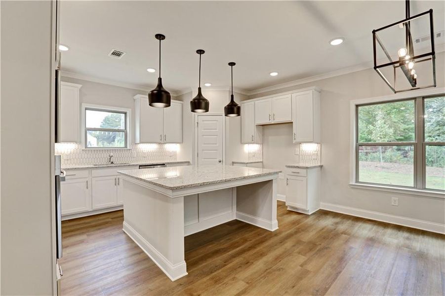 Furnished interior view inside a new home in , Lawrenceville (Image 8).