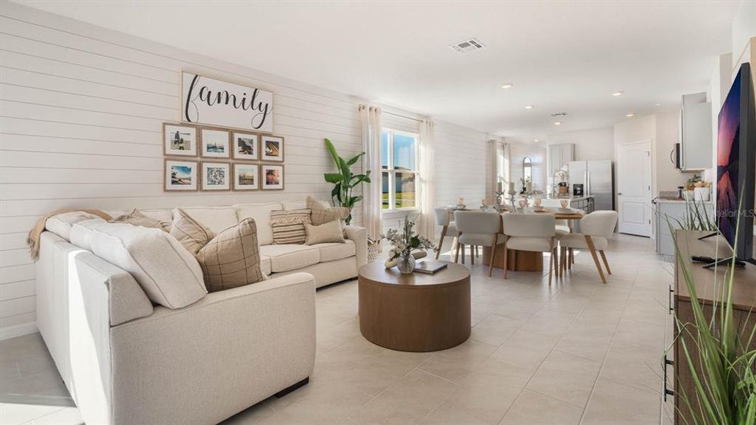 Furnished interior view inside a new home in Fox Branch, Lakeland (Image 4).
