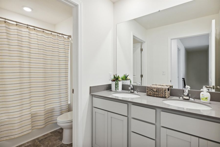 Representative furnished interior of a home built from the Richland by D.R. Horton in The Ridge at Neals Landing, Knoxville (Image 18).