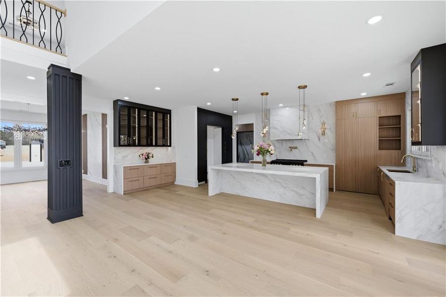 Furnished interior view inside a new home in , Buford (Image 7).