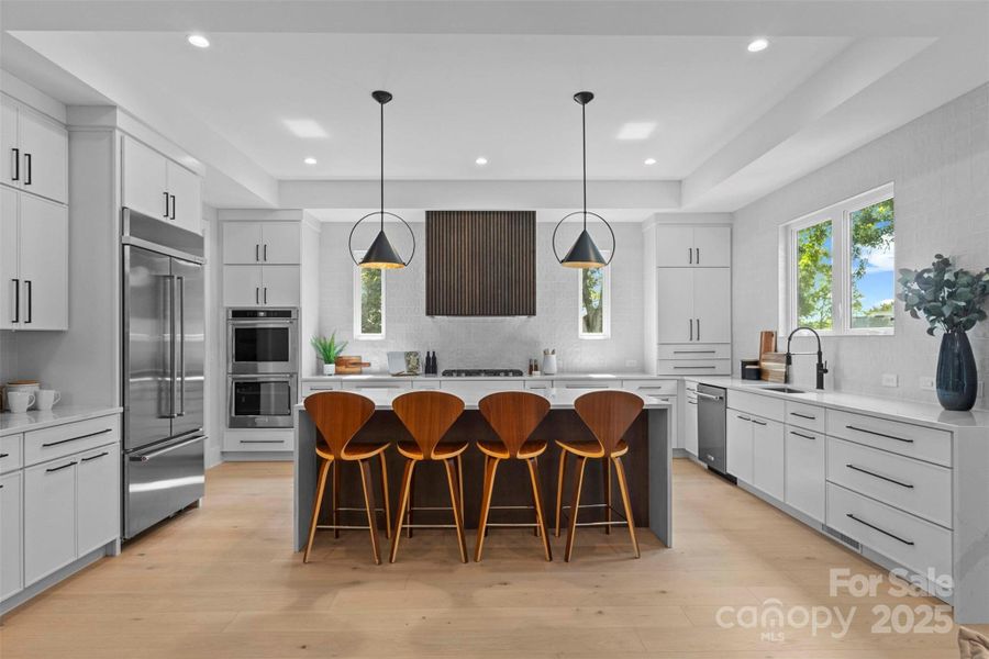 Furnished interior view inside a new home in , Charlotte (Image 7).