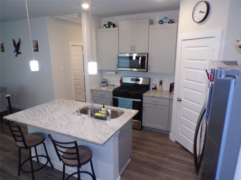 Furnished interior view inside a new home in Mavera, Conroe (Image 3).