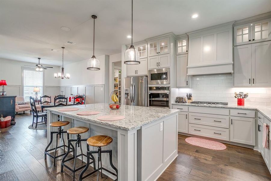 Furnished interior view inside a new home in , Waxahachie (Image 37).