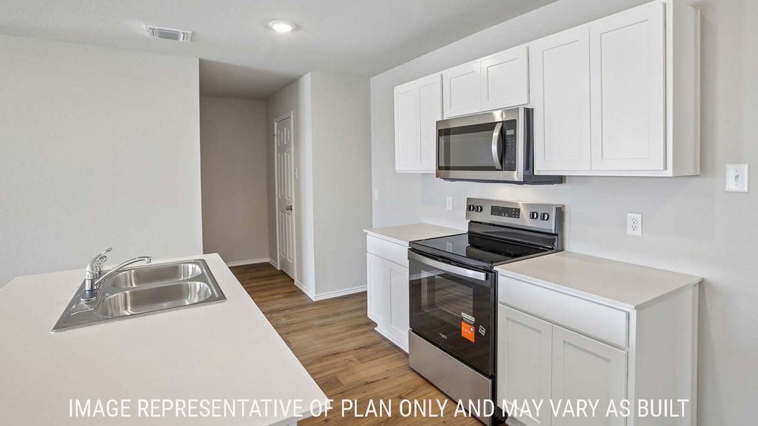 Furnished interior view inside a new home in Eastern Wells, Jarrell (Image 5).