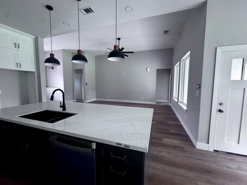 Furnished interior view inside a new home in , Bay City (Image 9).