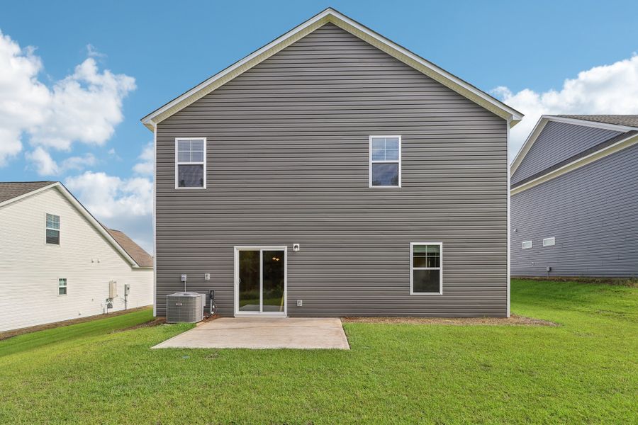 Representative exterior photo of a completed home built from the Kingston ll by Great Southern Homes in Portrait Hills, Aiken, SC (Image 21).