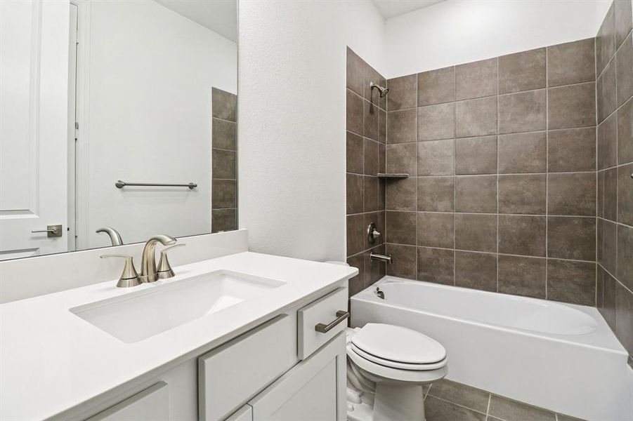 Furnished interior view inside a new home in Ashford Park - Texana Series, Corinth (Image 12). Furnished interior view inside a new home in Ashford Park - Texana Series, Corinth (Image 12).