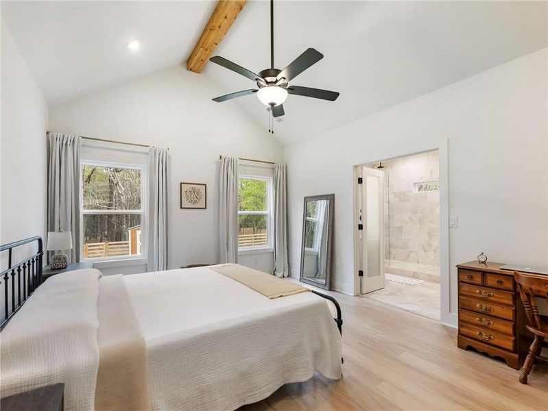 Furnished interior view inside a new home in , Gillsville (Image 16).