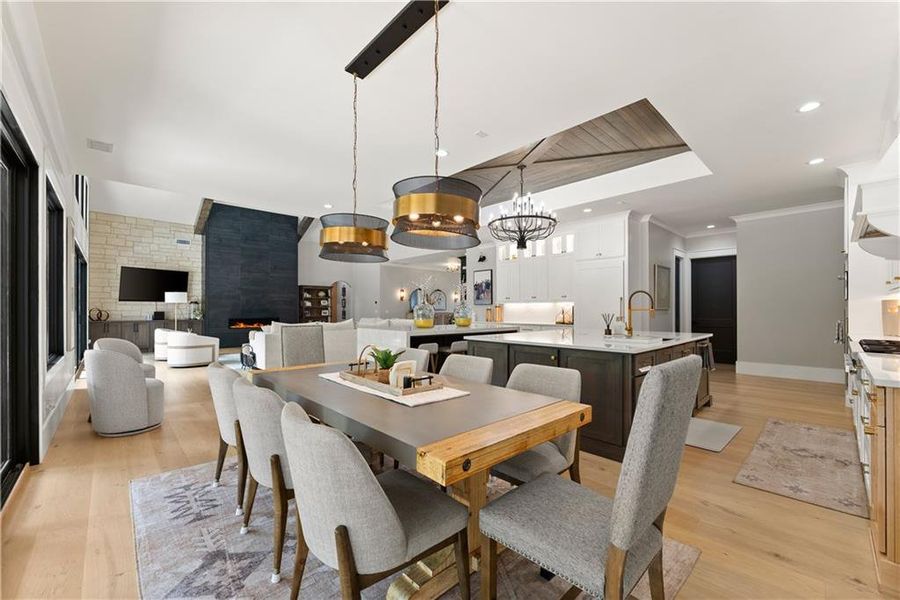 Furnished interior view inside a new home in , Jefferson (Image 53).