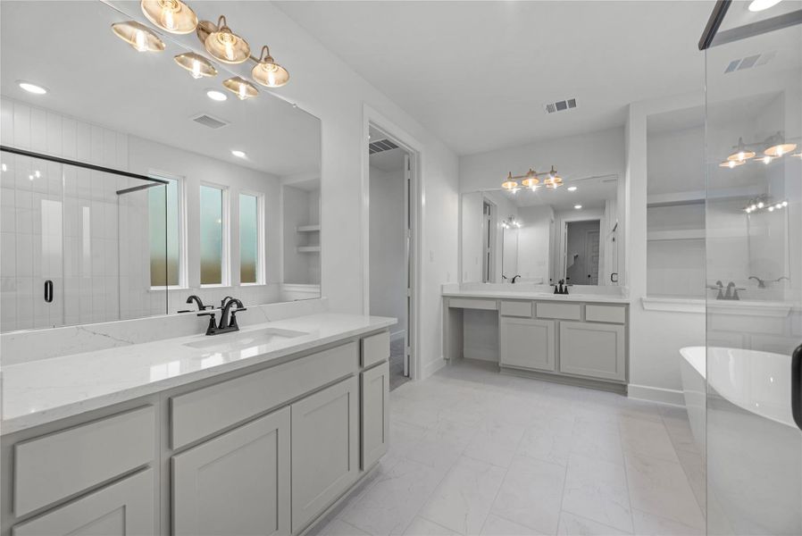 Furnished interior view inside a new home in The Grand Prairie, Hockley (Image 8).