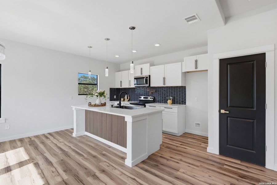 Furnished interior view inside a new home in , Spring Branch (Image 10).