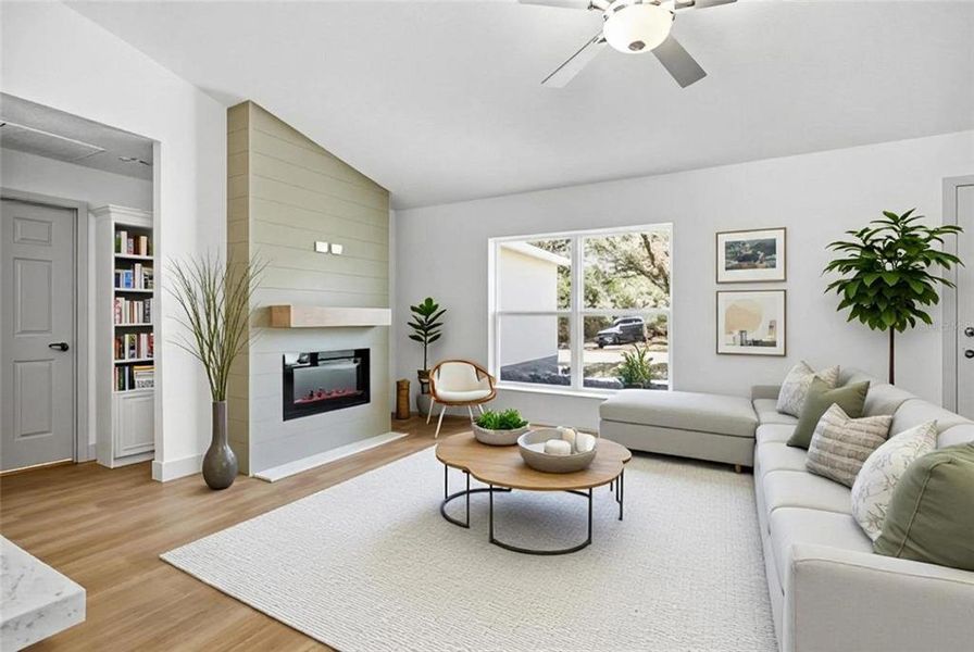 Furnished interior view inside a new home in , Summerfield (Image 17).