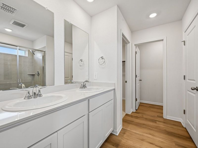 Furnished interior view inside a new home in Travena - Americana Collection, Georgetown (Image 5).