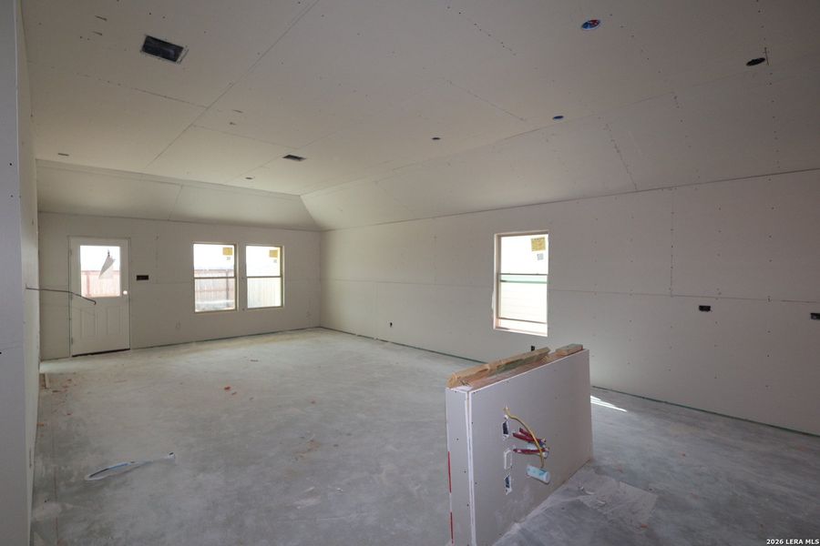 In-progress construction of a new home in Meadows at Clear Springs, New Braunfels, TX (Image 28). In-progress construction of a new home in Meadows at Clear Springs, New Braunfels, TX (Image 28).